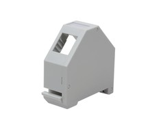 Logilink | DIN bėgio adapteris 1x RJ45 Keystone moduliui | MP0053