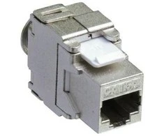 LogiLink Lizdas RJ45 Cat.6A, 10G, visas ekranas, 180° beznarzędziowe, 24 vnt. (NK4001)