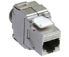 LogiLink Lizdas RJ45 Cat.6A, 10G, visas ekranas, 180° beznarzędziowe, 24 vnt. (NK4001)