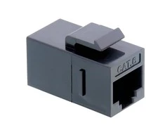 LOGILINK NK4012 LOGILINK - Keystone Inline mova 2xRJ45 Cat.6 UTP, tvirtinimas su spragtelėjimu