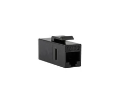 LogiLink ZUB Logilink Cat5E UTP Keystone Coupler juoda