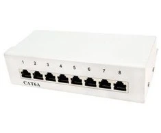 LogiLink Patchpanel kat. 6A, 8 prievadų, ekranuotas STP, rutulinis (NP0018)