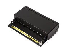 LOGILINK NP0018B LOGILINK- Patch Panel Desktop Cat.6A STP 8 jungtys, Juodas