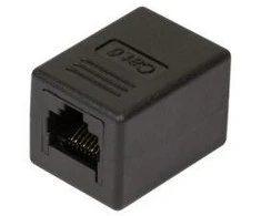 LOGILINK NP0034A LOGILINK- Inline mova 1:1 Cat.6 RJ45 UTP, juoda