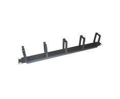 LOGILINK OR104B LOGILINK- 19 Kabelių valdymo juosta 1U su 5 sukamaisiais plastikiniais laikikliais, juodas