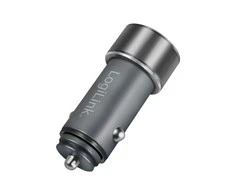 Įkroviklis LogiLink LogiLink USB Kfz LadeAdapter 2Port 1xUSB- C PD, 1xUSB- A QC, 36W