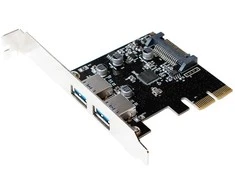 „Logilink PC0080“, „PCI Express“ kortelė, 2 x USB 3.1, „Asmedia AS1142“ „Logilink USB 3.1 PCI-Express“ kortelė, 2 prievadų A tipo PCIe
