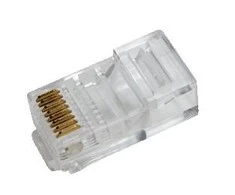 LOGILINK MP0020 LOGILINK - RJ45 Modulinis kištukas plokščiam kabeliui, neekranuotas