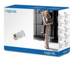 LOGILINK MP0020 LOGILINK - RJ45 Modulinis kištukas plokščiam kabeliui, neekranuotas