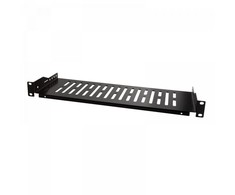 Fachboden 19 1HE LogiLink, max. 5 KG, d=150mm, juodas