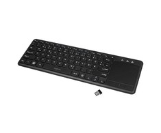 Klaviatūra LogiLink LogiLink Belaidė klaviatūra mit Touchpad, 2,4 GHz, juodas