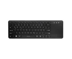 Klaviatūra LogiLink LogiLink Belaidė klaviatūra mit Touchpad, 2,4 GHz, juodas