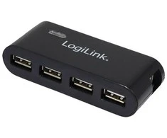 LogiLink Prisijungti | USB 2.0 Hub-4 prievadas su maitinimo adapteriu