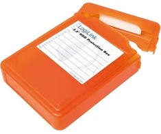 LOGILINK UA0133O LOGILINK - Dėžutės apsauga nuo HDD3.5 oranžinė
