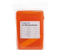 LOGILINK UA0133O LOGILINK - Dėžutės apsauga nuo HDD3.5 oranžinė