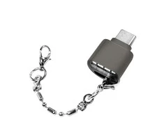 LOGILINK CR0039 LOGILINK - USB-C į Micro SD kortelių skaitytuvas kaip raktų pakabukas