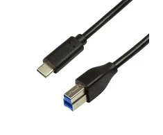LOGILINK CU0163 LOGILINK – USB 3.2 Gen1x1 laidas, USB-C kištukinis lizdas iki USB-B kištukas, 2 m