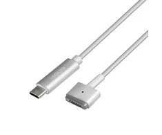 USB kabelis LogiLink USB-C - MagSafe 2 1,8 m sidabro (PA0226)