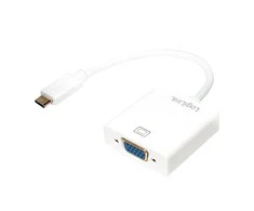 LOGILINK UA0237A LOGILINK – USB-C 3.1 į VGA adapteris