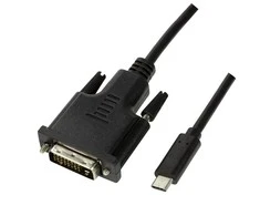 LOGILINK UA0331 LOGILINK – USB 3.2 Gen 1x1 USB-C M į DVI laidas, 1,8 m