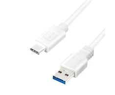 LOGILINK CU0177 LOGILINK - USB 3.2 Gen1x1 laidas, USB-A kištukas iki USB-C kištukas, baltas, 3m
