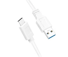 LOGILINK CU0177 LOGILINK - USB 3.2 Gen1x1 laidas, USB-A kištukas iki USB-C kištukas, baltas, 3m