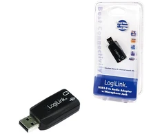 LogiLink Prisijungti | USB garso adapteris, 5.1 garso efektas