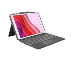 Logitech COMBO TOUCH F/ IPAD 7TH AND 8TH - GENERATION GRAPHITE - CH CENTRAL