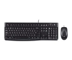 Klaviatūra Logitech MK120 kombinuotas, vokiškas QWERTZ