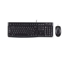 Klaviatūra ir pelė Kit Logitech DESKTOP MK120 ITALIAN LAYOUT