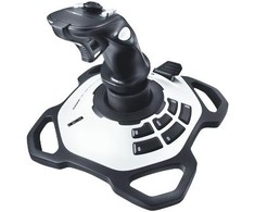 LOGITECH Extreme 3D Pro Joystick 12 mygtukų, prijungtų prie kompiuterio