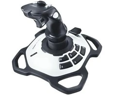 LOGITECH Extreme 3D Pro Joystick 12 mygtukų, prijungtų prie kompiuterio