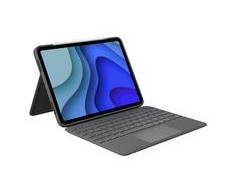 „Logitech Folio Touch IT-Layout“, skirta „Apple 11 iPad Pro“ (1G/2G), grafito spalvos