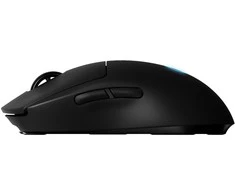 Logitech G PRO Belaidė žaidimų pelė, RF belaidė, 25600 DPI, Juoda