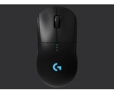 Logitech G PRO Belaidė žaidimų pelė, RF belaidė, 25600 DPI, Juoda
