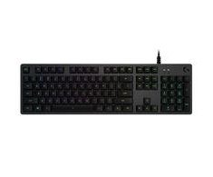Klaviatūra Logitech G512 LightSync QWERTY (ispanų), GX Brown Tactile, anglis