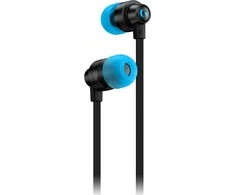 Į ausis įkišamos ausinės žaidimams Logitech G333, Mėlyna