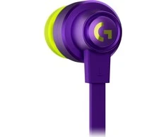 Į ausis įkišamos ausinės žaidimams Logitech G333, Violetinė