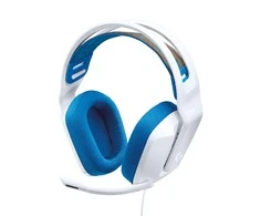 Laidinės žaidimų ausinės Logitech G335, baltos spalvos