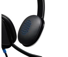 Universalios Ausinės Logitech H540 su USB jungtimi ir triukšmą slopinančiu mikrofonu