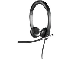 Universalios ausinės Logitech H650e, Stereo, su mikrofonu, USB jungtis