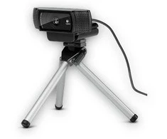 Logitech HD Pro Webcam C920 - 1920 x 1080 pikselių - H.264 - USB 2.0 - Juodas - Clip - 1.8 m