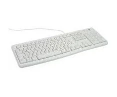 Logitech klaviatūra K120 su laidu, DE išdėstymas, Balta