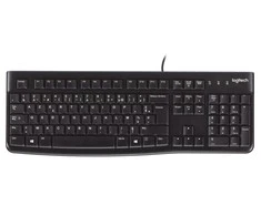 Logitech K120 klaviatūra USB AZERTY Prancūzų Juoda
