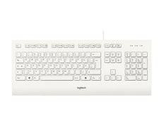 Laidinė klaviatūra Logitech K280E, Išdėstymas: DE, Baltos spalvos