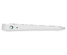 Belaidė Multi-Device Bluetooth Klaviatūra Logitech K380, DE išdėstymas, Balta