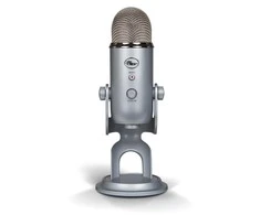 Blue Logitech G Mėlyna Yeti (Sidabrinis) kondensatorinis mikrofonas