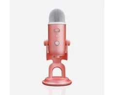 Logitech G Mėlyna Yeti (rožinis) kondensatorinis mikrofonas