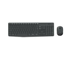 Logitech MK235 Belaidė Klaviatūra ir pelė - Pilkas-FRA-2.4GHZ-CENTRAL