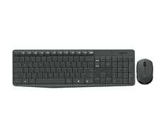 Logitech MK235 Belaidė Klaviatūra ir pelė - Pilkas-ELL-2.4GHZ-MEDITER